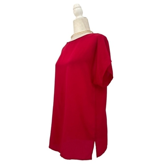 Christian Dior Vintage Bateau Neck Shell Blouse Size 8 - Picture 3 of 9